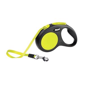 Flexi New Classic - Bånd - S - 5 m. - Neon
